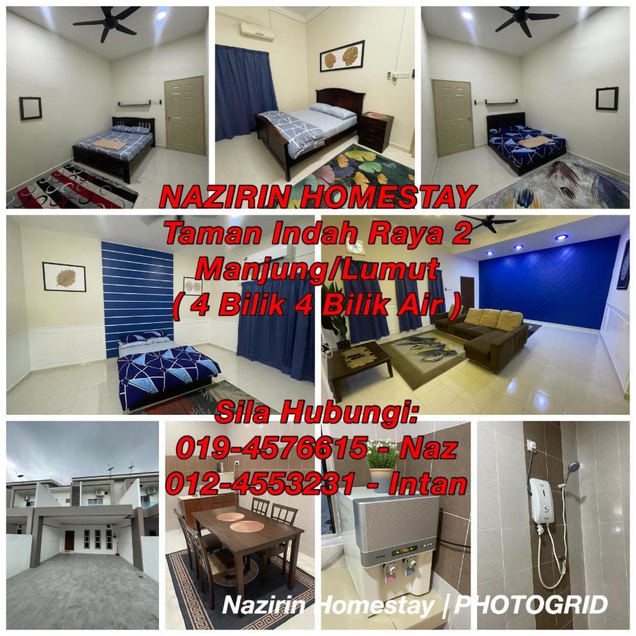 No 61 Nazirin Homestay Tmn Indah Raya 2 Manjung ลุมุต ภายนอก รูปภาพ